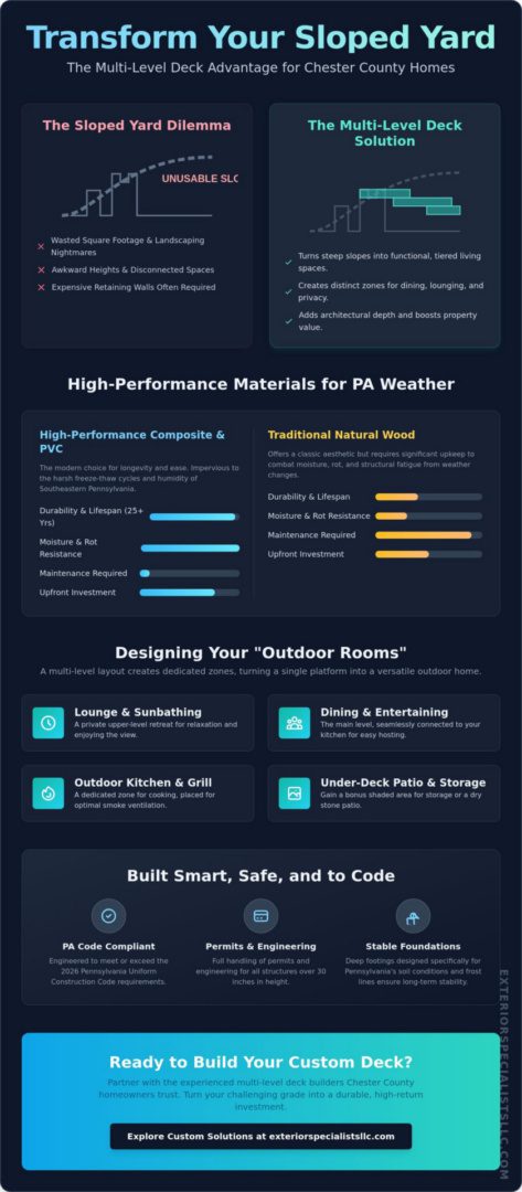 Multi-Level Deck Builders in Chester County: Elevate Your Outdoor Living in 2026