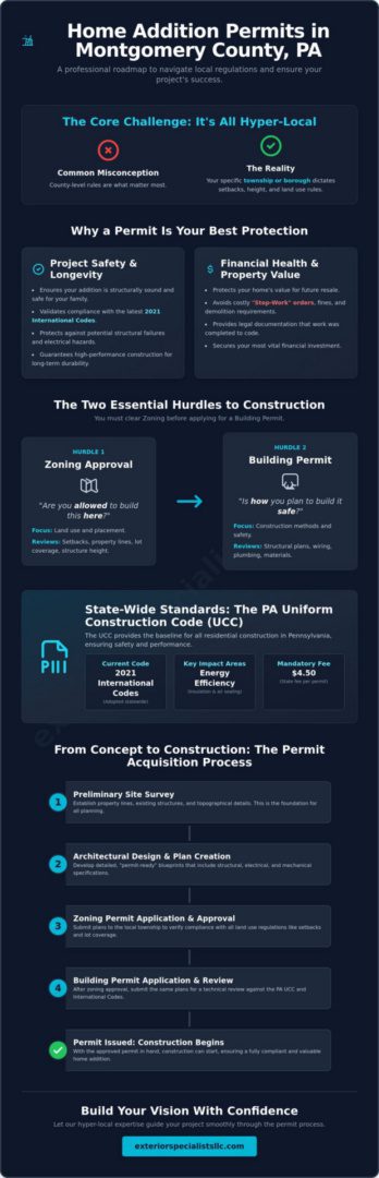 Home Addition Plans and Permits in Montgomery County, PA: The 2026 Guide