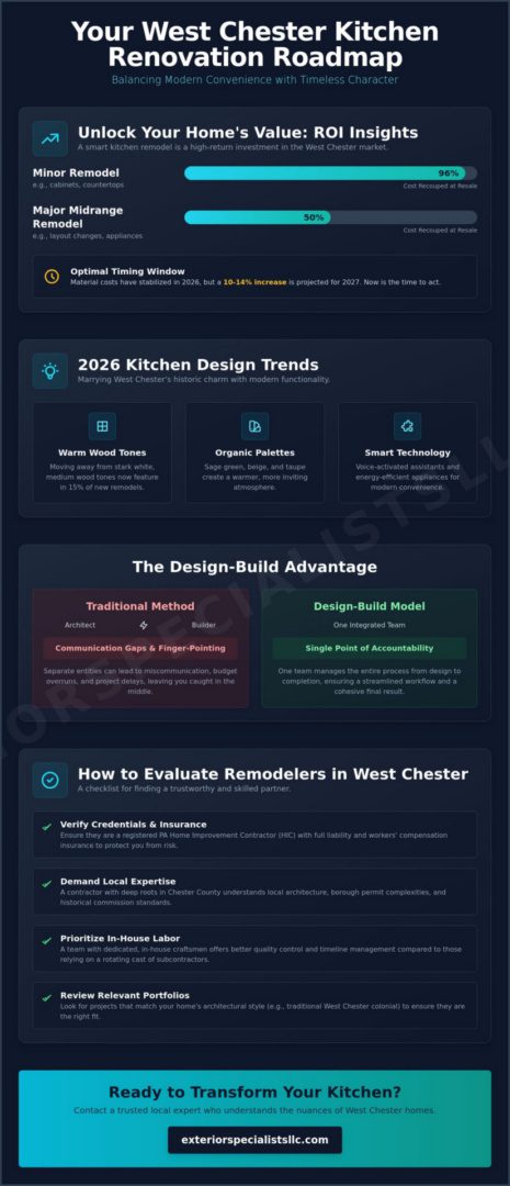 Expert Kitchen Remodelers in West Chester, PA: Your 2026 Design & Build Guide