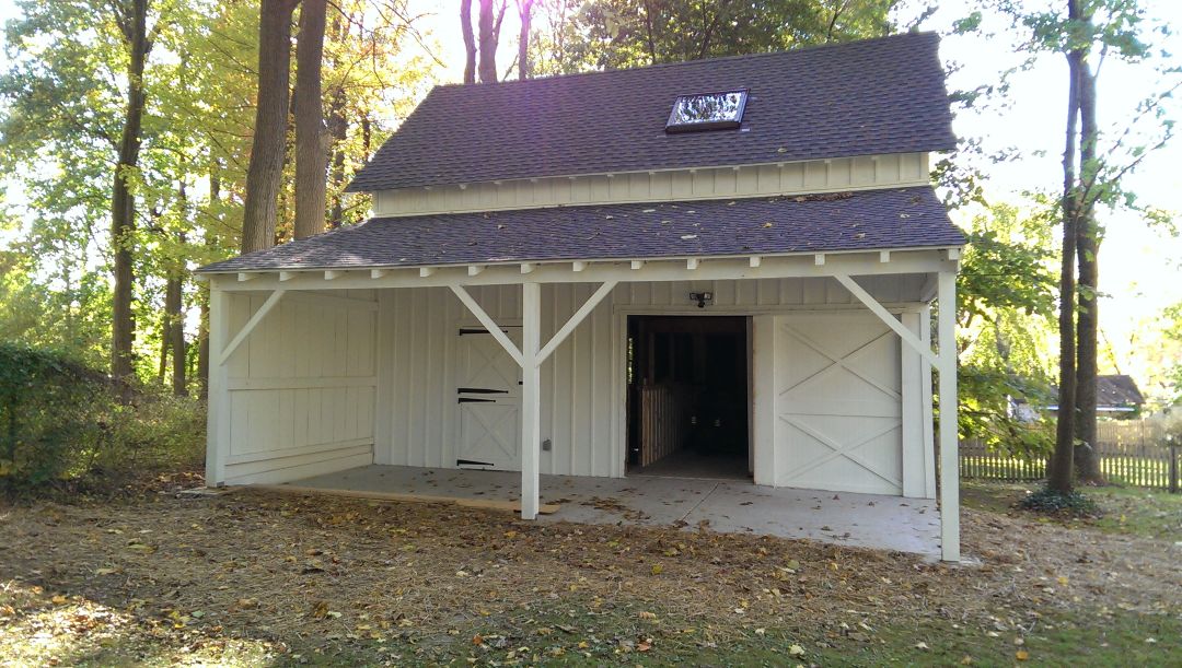 Historic barn renovation in Villanova